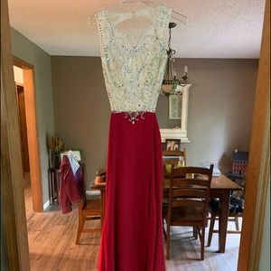 Formal beautiful red dress
